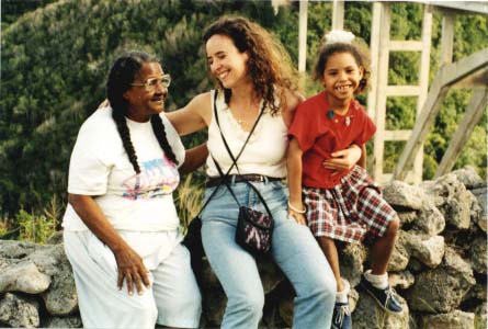 Ruth Behar and Caridad Martinez in the Yumuri Valley. Caridad is the inspiration for Ruth's forthcoming novel, 'Nightgowns from Cuba.'