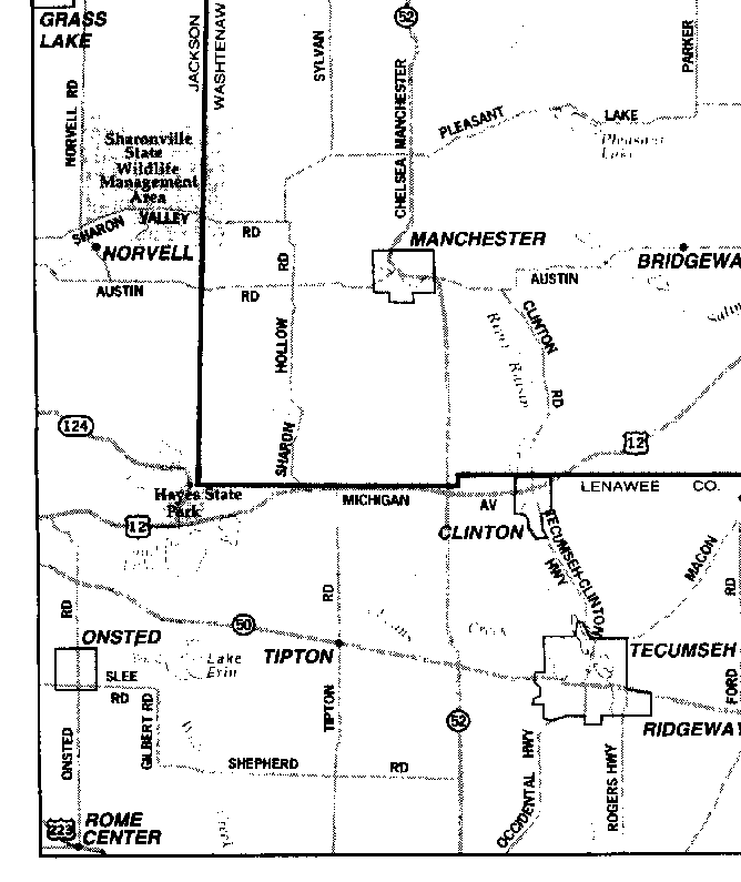 Ann Arbor/Washtenaw County area - 3rd quadrant