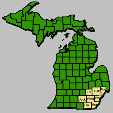 Michigan counties