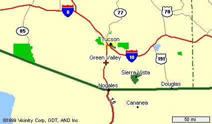 Maps Green Valley Arizona