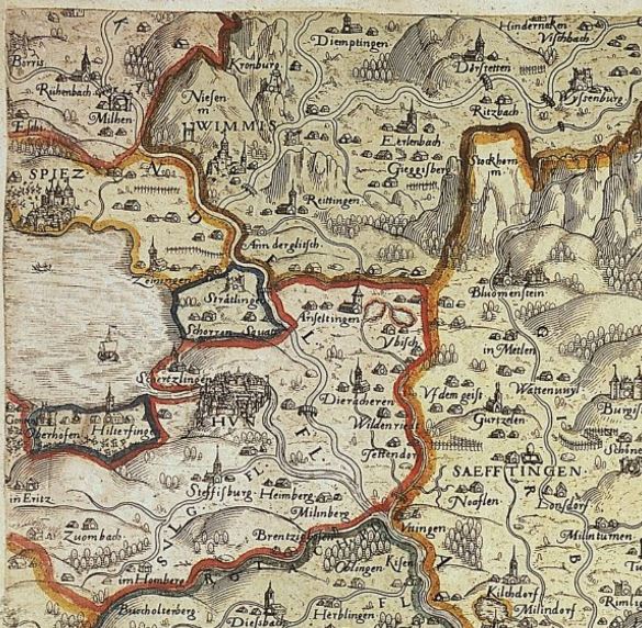 1578 map Steffisburg