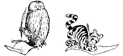 Owl and Tigger