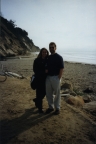 Chris and Rikki in Santa Barbara (1999?)