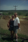 Chris and Rikki and a Moto-X race in Maine (1999)