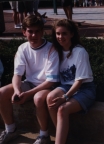 Chris and Rikki at Baltimore Harbor (1988)
