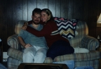 Chris and Rikki in Chris Apt. in Maine (1996)