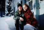 Chris and Rikki During the Blizzard of 1996