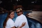Chris and Rikki at JoLynn's in Houston (1999)