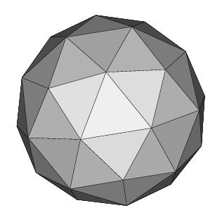 Icosahedral grid (ni=2)