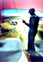 VR auto interior study in CAVE