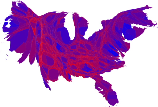 2008 U.S. presidential election vote
