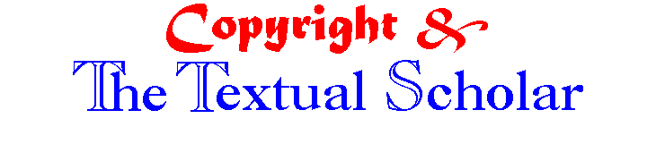 Copyright for Textual Scholars