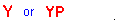 Y or YP