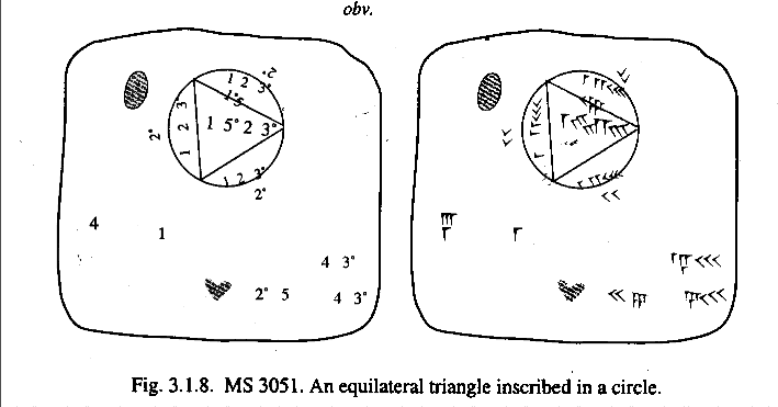 cuneiform tablet MS 3051