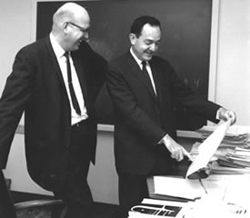 Allen Newell and Herbert Simon in the 1950s