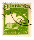 A stamp from Palestine under the British Mandate