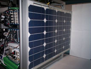 Experimental photovoltaic setup at National Instruments