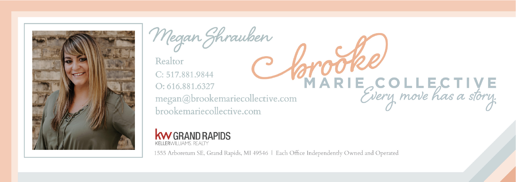 Email signature for Brooke Marie Collective.