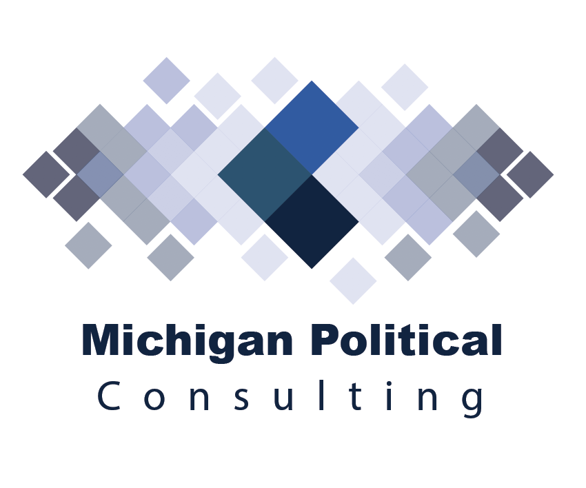 Logo for a political consulting organizaion.
