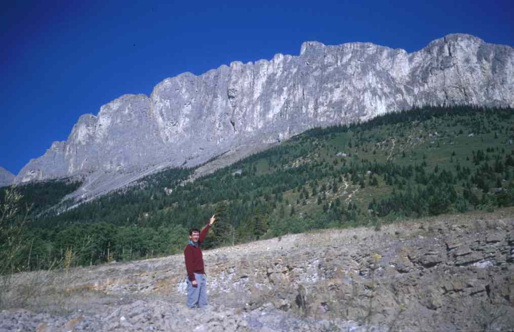 Mt. Yamnuska (c) Ben van der Pluijm