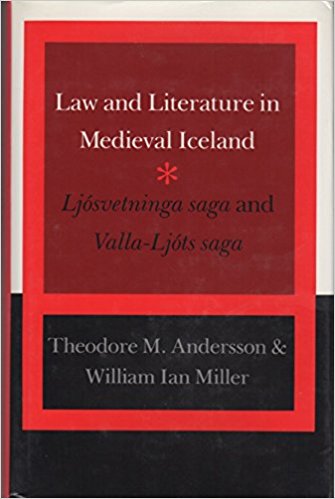 Law and Literature
              in Medieval Iceland